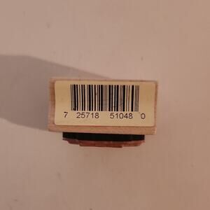 All Night Media Inc Wood Rubber 4x5 Invitation Stamp, Shell Ocean Beach Stamp